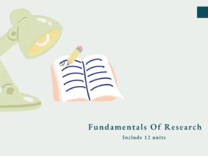 Fundamentals Of Research